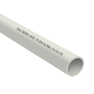 Tub PVC rigid D16 750N Halogen free 3m-DLX TRP-802-16