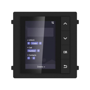 Modul afisaj LCD TFT pentru Interfon modular-HIKVISION DS-KD-DIS