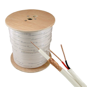 Cablu coaxial RG59+alimentare 2x0.75 TSY-RG59+2X0.75-W