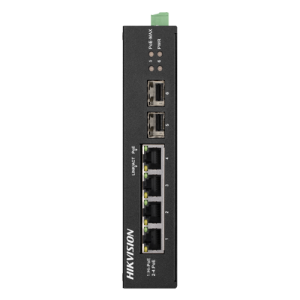 Switch 4 porturi Gigabit PoE SFP HIKVISION DS-3T0506HP-E-HS