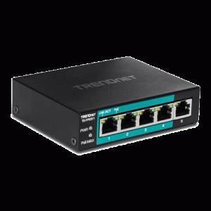 Switch 4 porturi PoE+60W-TRENDnet TE-FP051