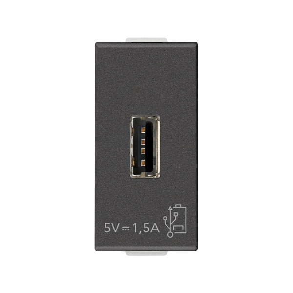 Priza USB A modulara 1M Vimar NeveUp - 09292.CM